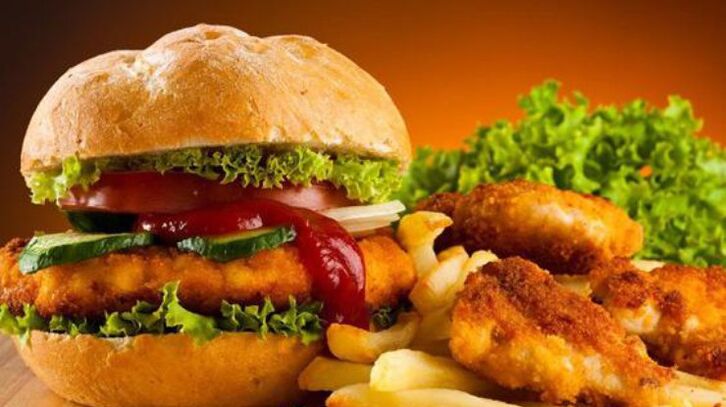 ক্ষতিকারক ফাস্ট ফুড